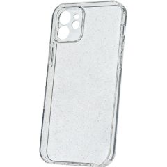 Mocco Shine Back Case 2 mm Aizmugurējais Silikona Apvalks priekš Apple iPhone 17 Air Neoriģinālie Maciņi