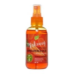 Vivaco 100% Natural suntan oil with carrot extract SPF 6 150ml