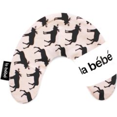 La Bebe™ Nursing La Bebe™ Mimi Nursing Cotton Pillow Art.3323 Elk Black/Gray Pakaviņš spilventiņš 19x46 cm