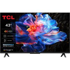 TCL 43P69K TV 109.2 cm (43") 4K Ultra HD Smart TV Wi-Fi Black Televizori