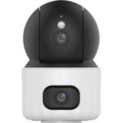 UHO S3S-M55D ~ Uniarch WiFi/IP kamera ar diviem objektiviem 5MP 4mm / 5MP 4mm (IR + WHITE LED) / Atbalsta UNV NVR