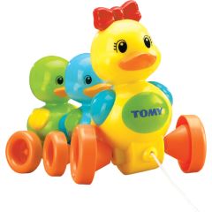 TOOMIES vilkšanas rotaļlieta Ducks, E4613 Mazuļiem