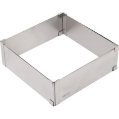 Kūkas forma, taisnstūrveida, regulējama, tērauda, ​​augstums 5 cm, Kinghoff KH 1906 Citi virtuves piederumi