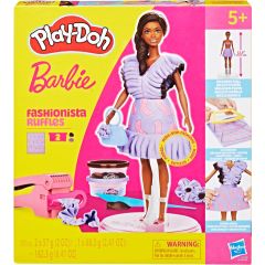 PLAY-DOH BARBIE Rotaļu komplekts Fashionista Ruffles Radošās rotaļlietas