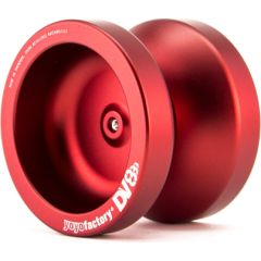 YoYoFactory YO-YO METAL DV888 rotaļlieta iesācējiem un profesionāļiem, sarkans - YO 027 Attīstošās spēles