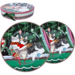 Šķīvji MIA CATS D19cm 2gab dāvanu kastītē Jaunumi -Dārzam