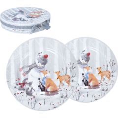 Šķīvji MIA SNOW D19cm 2gab dāvanu kastītē Jaunumi -Dārzam