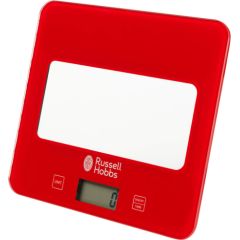 Russell Hobbs RH015711RAR Square digital scale 5kg red