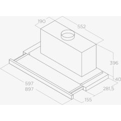 Elica ELITE 35 BL/A/60 GFB