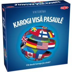 TACTIC galda spēle - KAROGI VISĀ PASAULĒ, latviešu valodā Galda spēles