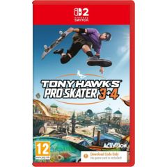 Activision/blizzard Activision Blizzard NSW2 Tony Hawk's Pro Skater 3+4 (Code in the Box) Nintendo spēles