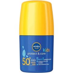 Nivea Sun Kids Protect & Care 5-In-1 Roll-On SPF 50+ - Opalovací krém roll-on 50ml Sejas kopšana