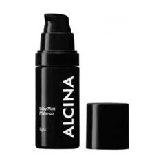 Alcina Silky Matt Makeup - Mattifying airy makeup 30 ml Light