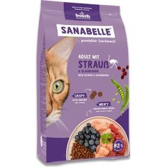 BOSCH Sanabelle Adult Struś sucha karma dla kota 8kg Kaķu sausā barība