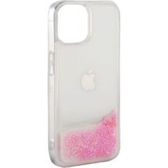 iLike Apple  iPhone 11 Silicone Case Water Glitter Pink Neoriģinālie Maciņi