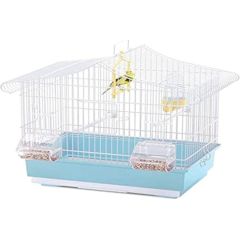 Ferplast Ava, klatka, dla ptak�w, bia�a/turkusowa, 42x26x42 cm Putniem 
