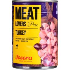Josera Meatlovers Pure Indyk karma mokra dla psów 400g Suņu barība