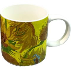 Krūze PAINTING ART H9.5cm 350ml "Sunflowers" Citi trauki