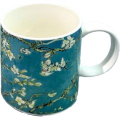 Krūze PAINTING ART H9.5cm 350ml "Blooming Almonds" Citi trauki