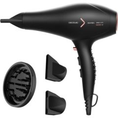 Cecotec Hair Dryer Ionicare 5350 Powershine Fire 2600 W Number of temperature settings 3 Ionic function Diffuser nozzle Black Matu fēni