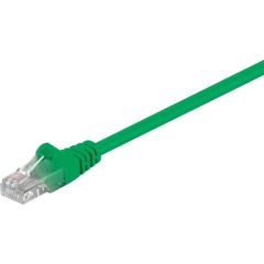 Goobay CAT 5e patch cable, U/UTP 68338 Green