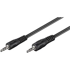 Goobay AUX audio connector cable 50449 3.5 mm male (3-pin, stereo) 3.5 mm male (3-pin, stereo)
