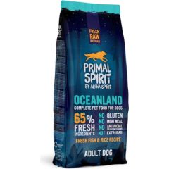 PRIMAL SPIRIT Oceanland Ryba – semi-moist dog food for allergic dogs – 12 kg Suņu barība