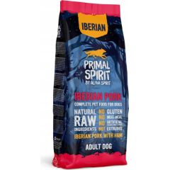 PRIMAL SPIRIT Iberian 70% Pork Ham – semi-moist dog food – 12 kg Suņu barība
