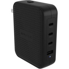 Hyper HyperJuice 145W USB-C GaN Travel Charger with 4 Ports - Black Hyper Telefonu lādētāji 220v