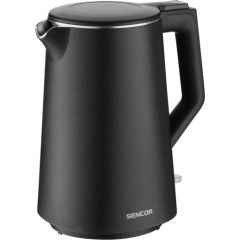 Double wall kettle Sencor, black Tējkannas (elektriskās)