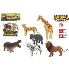 Savvaļas Dzīvnieku figūriņu komplekts 6 gab. 10x12 cm 3+ CB37842