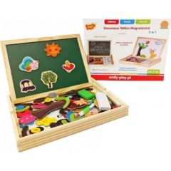 Smily Play Smily Play Tablica magnetyczna drewniana Baltās tāfeles