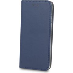 GreenGo Samsung  A6 Plus 2018 Smart Magnetic Case Navy Blue Neoriģinālie Maciņi