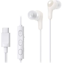 JVC HA-FR9UC Headset Wired In-ear Calls/Music USB Type-C White Austiņas