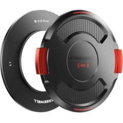 Freewell 55 mm base ring with lid for Real Locking VND Sporta kameru aksesuāri