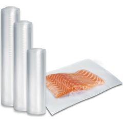 Caso Foil set 2 for vacuuming + Sous Vide Cooking 01236 Dimensions (W x L) 30 x 40 cm, 20 x 600 cm, 28 x 600 cm, 30 x 600 cm Vakuuma iepakotāji