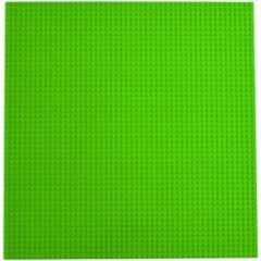 Leantoys Płyta Plansza Konstrukcyjna Do Klocków Budowania Zielony 40x40cm LEAN TOYS Машины и аксессуары