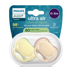 Philips Avent māneklītis Ultra Air, 0-6M (2 gab) - SCF087/07 Māneklīši / Knupīši