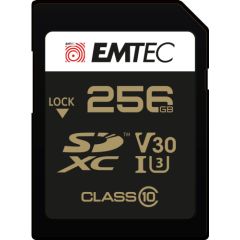 Emtec SD 256GB UHS-I U3 SpeedIN Pro Atmiņas kartes micro SD SDHC