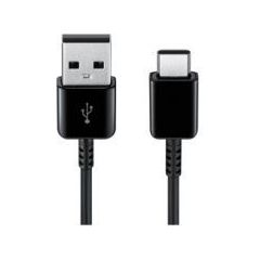 Samsung   USB 2.0 to USB-C 3.1 Qualcom Data&Charging Cable 1m (OEM) Black Data USB kabeļi