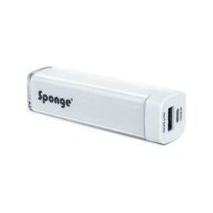 Sponge   Power Bank 2600 mAh White