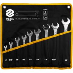 Kombinētu uzgriežņu atslēgu komplekts Vorel 50880; 9 gab. Mehāniskie instrumenti