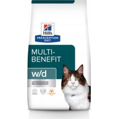 HILL'S PRESCRIPTION DIET Multi-Benefit Feline w/d Dry cat food Chicken 3 kg Kaķu sausā barība