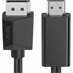 Hama DisplayPort uz HDMI kabelis 4K Ultra HD 1.5m Jaunumi - Datori