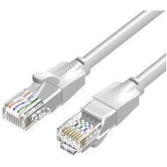 PATCH CABLE CAT.6 UTP/2M GRAY IBEHH VENTION Tīkla vadi