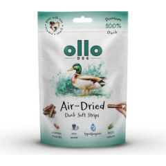 OLLO Air-Dried Duck strips - dog treat - 80g Suņu barība