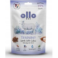 OLLO Air Dried Training Lamb Cubes - dog treat - 80g Suņu barība