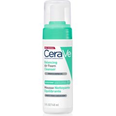 CeraVe Balancing Air Foam Cleanser Putu tīrīšanas līdzeklis 148ml Spoguļi un Sejas kopšanas ierīces