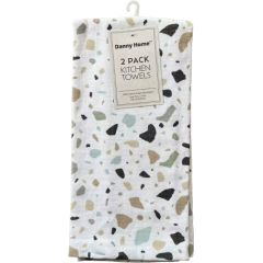 Kitchen towels AIMAI 2pcs 38,1xH63,5cm, shapes Jaunumi -Dārzam
