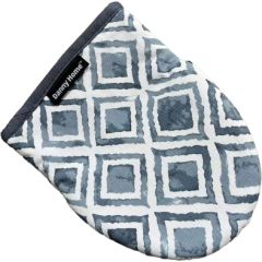 Oven gloves AIMAI 2pcs with silicone, pattern Jaunumi -Dārzam